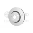 Jeu de 2 disques de frein avant HELLA 8DD 355 122-411 - Visuel 3