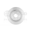 Jeu de 2 disques de frein arrière HELLA 8DD 355 122-451 - Visuel 1