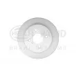 Jeu de 2 disques de frein arrière HELLA 8DD 355 122-521 - Visuel 1