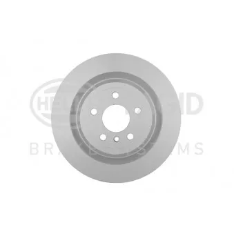 Jeu de 2 disques de frein arrière HELLA 8DD 355 122-561