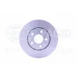 Jeu de 2 disques de frein avant HELLA 8DD 355 122-601 - Visuel 2