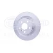 Jeu de 2 disques de frein arrière HELLA 8DD 355 122-631 - Visuel 3