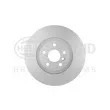 Jeu de 2 disques de frein avant HELLA 8DD 355 122-641 - Visuel 1
