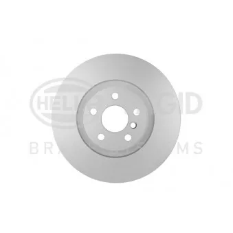 Jeu de 2 disques de frein avant HELLA 8DD 355 122-641
