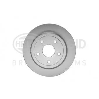 Jeu de 2 disques de frein arrière HELLA 8DD 355 122-671