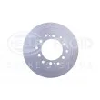 Jeu de 2 disques de frein arrière HELLA 8DD 355 122-711 - Visuel 2