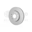Jeu de 2 disques de frein avant HELLA 8DD 355 122-721 - Visuel 3