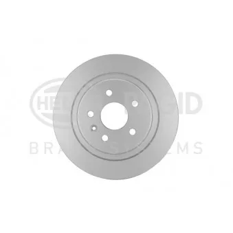 Jeu de 2 disques de frein arrière HELLA 8DD 355 122-741