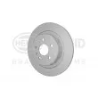 Jeu de 2 disques de frein arrière HELLA 8DD 355 122-741 - Visuel 3
