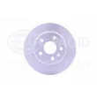 Jeu de 2 disques de frein arrière HELLA 8DD 355 122-751 - Visuel 2