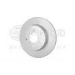 Jeu de 2 disques de frein arrière HELLA 8DD 355 122-771 - Visuel 3