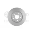 Jeu de 2 disques de frein avant HELLA 8DD 355 122-791 - Visuel 1