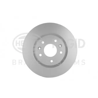 Jeu de 2 disques de frein avant HELLA 8DD 355 122-791