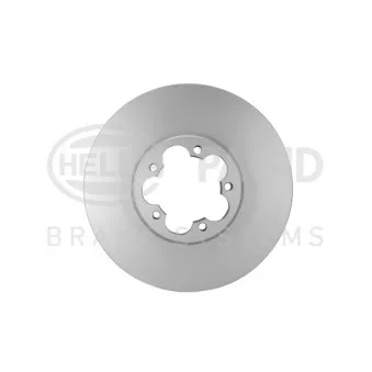 Jeu de 2 disques de frein avant HELLA 8DD 355 122-801