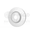 Jeu de 2 disques de frein avant HELLA 8DD 355 122-811 - Visuel 3