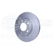 Jeu de 2 disques de frein avant HELLA 8DD 355 122-931 - Visuel 3