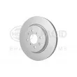 Jeu de 2 disques de frein avant HELLA 8DD 355 123-071 - Visuel 3