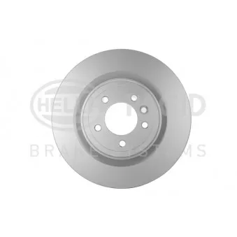 Jeu de 2 disques de frein arrière HELLA 8DD 355 123-091
