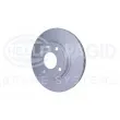 Jeu de 2 disques de frein avant HELLA 8DD 355 123-121 - Visuel 3