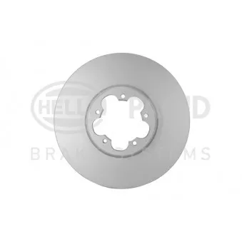 Jeu de 2 disques de frein avant HELLA 8DD 355 123-131