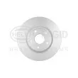 Jeu de 2 disques de frein avant HELLA 8DD 355 123-151 - Visuel 1