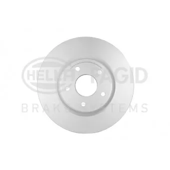 Jeu de 2 disques de frein avant HELLA