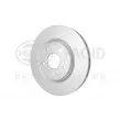 Jeu de 2 disques de frein avant HELLA 8DD 355 123-151 - Visuel 3