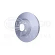 Disque de frein avant droit HELLA 8DD 355 123-211 - Visuel 3