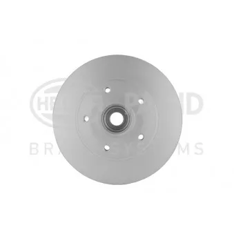Jeu de 2 disques de frein arrière HELLA 8DD 355 123-311