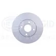 Jeu de 2 disques de frein avant HELLA 8DD 355 123-461 - Visuel 2