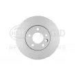 Jeu de 2 disques de frein avant HELLA 8DD 355 123-511 - Visuel 1