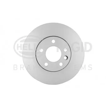 Jeu de 2 disques de frein avant HELLA 8DD 355 123-511