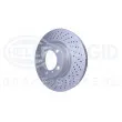 Disque de frein avant gauche HELLA 8DD 355 125-021 - Visuel 3