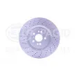 Jeu de 2 disques de frein avant HELLA 8DD 355 125-041 - Visuel 2