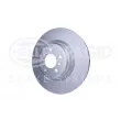 Jeu de 2 disques de frein arrière HELLA 8DD 355 125-091 - Visuel 3