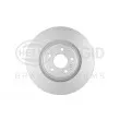 Jeu de 2 disques de frein avant HELLA 8DD 355 125-171 - Visuel 1