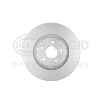 Jeu de 2 disques de frein avant HELLA 8DD 355 125-171