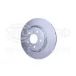 Jeu de 2 disques de frein arrière HELLA 8DD 355 125-191 - Visuel 3