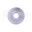 Jeu de 2 disques de frein avant HELLA 8DD 355 125-231 - Visuel 2