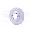 Jeu de 2 disques de frein avant HELLA 8DD 355 125-231 - Visuel 3