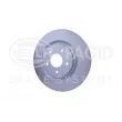 Jeu de 2 disques de frein avant HELLA 8DD 355 125-341 - Visuel 3