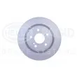 Jeu de 2 disques de frein arrière HELLA 8DD 355 125-381 - Visuel 2