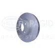 Jeu de 2 disques de frein avant HELLA 8DD 355 125-421 - Visuel 3
