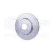 Jeu de 2 disques de frein avant HELLA 8DD 355 125-501 - Visuel 3