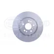 Jeu de 2 disques de frein avant HELLA 8DD 355 126-301 - Visuel 2