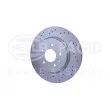 Jeu de 2 disques de frein arrière HELLA 8DD 355 126-391 - Visuel 3