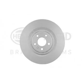 Jeu de 2 disques de frein arrière HELLA 8DD 355 126-421