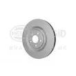 Jeu de 2 disques de frein arrière HELLA 8DD 355 126-421 - Visuel 3