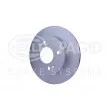 Jeu de 2 disques de frein arrière HELLA 8DD 355 126-491 - Visuel 3