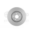 Jeu de 2 disques de frein avant HELLA 8DD 355 126-691 - Visuel 1